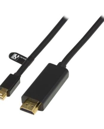 Deltaco Mini Displayport Til Hdmi     Sort