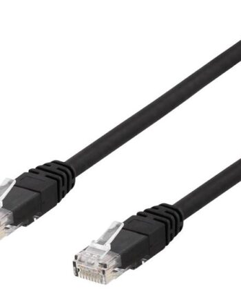 Deltaco Netværkskabel Cat6a  Utp      Sort