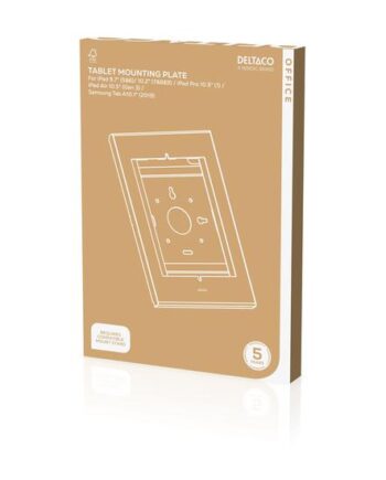 Deltaco Office Arm-0501 Indelukke For Tablet Hvidmatteret