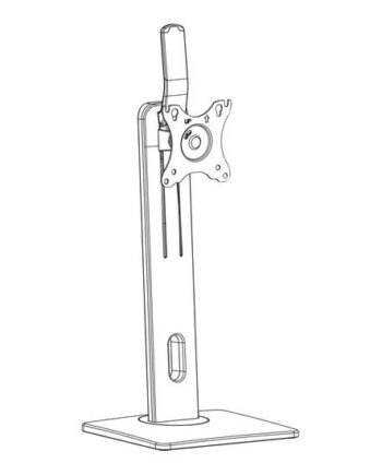 Deltaco Office Arm-0310 Stativ For Lcd Display Sort