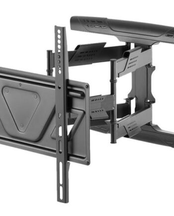 Deltaco Office Arm-0258 Ultra-slim Beslag Fuld Bevægelse For Lcd-tv Kurvet Lcd-tv Mat Sort