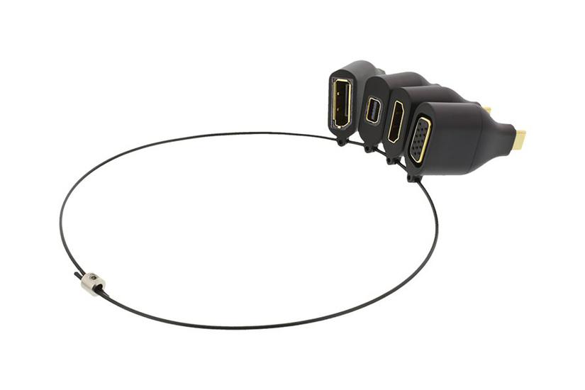 Deltaco Office Videoadapter-kit Mini Displayport Displayport Hdmi Usb Vga