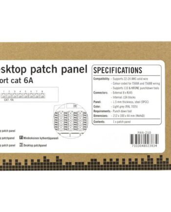 Deltaco Pan-210 Patch-panel