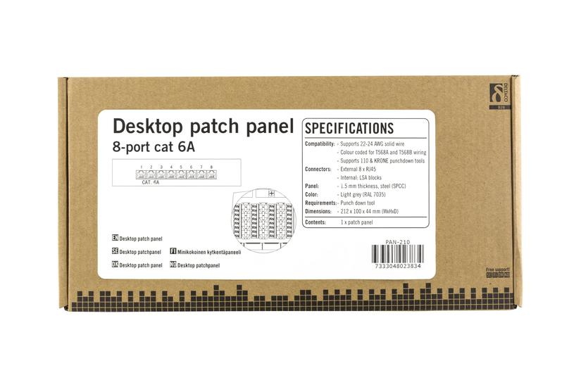 Deltaco Pan-210 Patch-panel