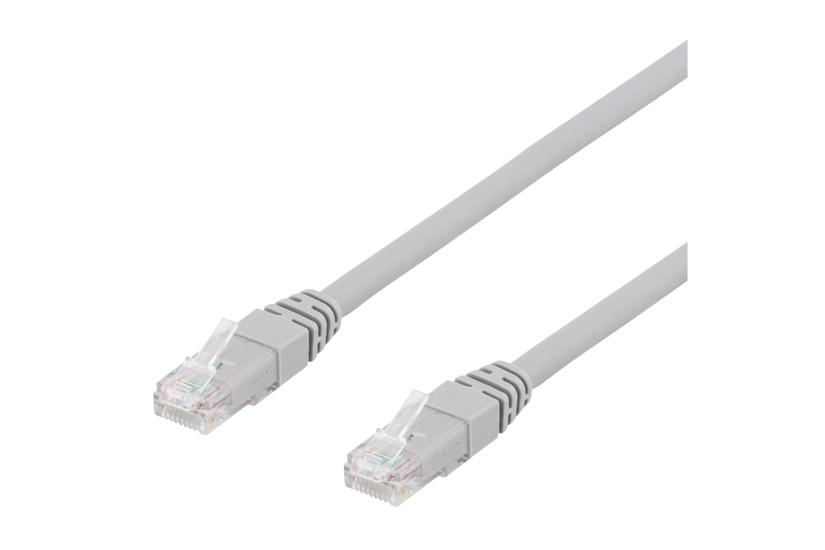 Deltaco Patchkabel 30 Cm Grå