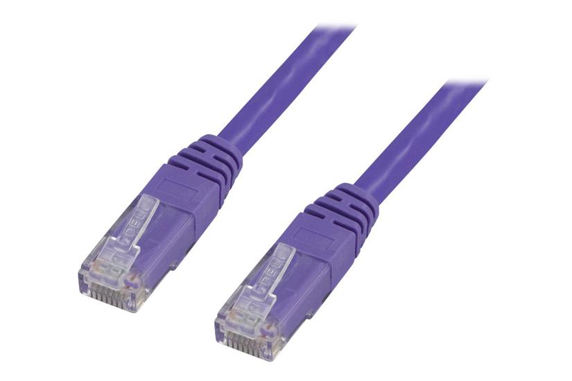 Deltaco Patchkabel 30 Cm Lilla
