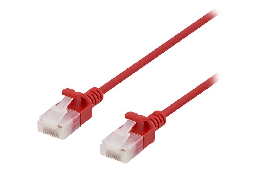 Deltaco Patchkabel 30 Cm Rød