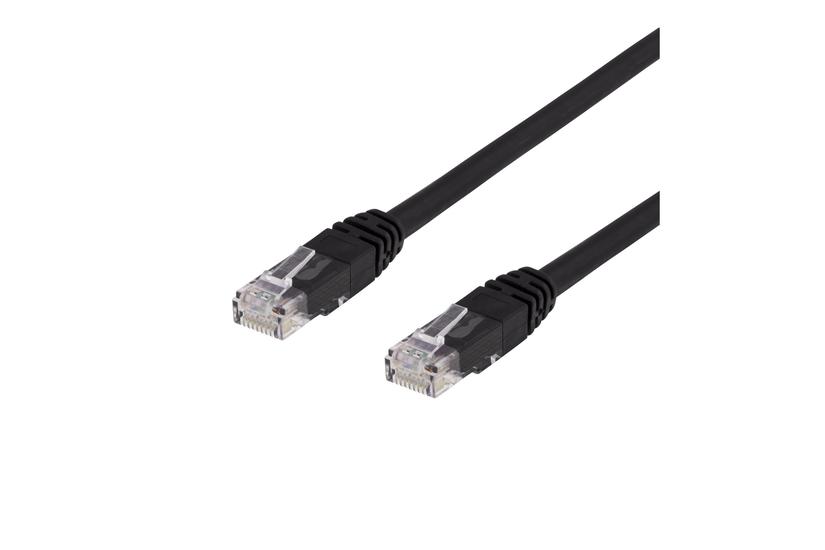 Deltaco Patchkabel 25 Sort