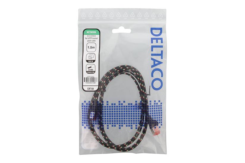 Deltaco Patchkabel Sort