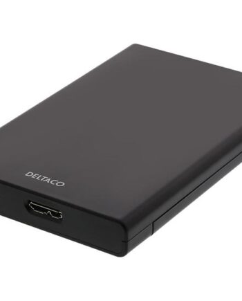 Deltaco     Quot  Harddisk Kabinet Usb     Sort