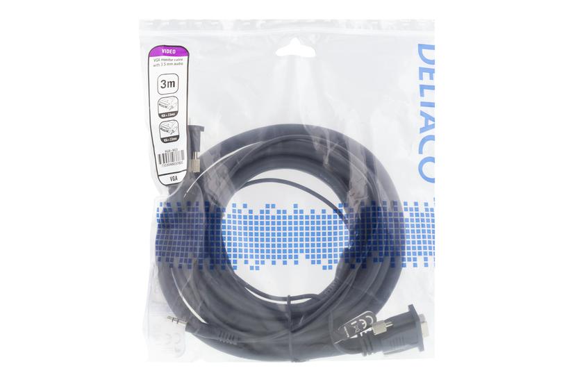 Deltaco Rgb-903 Vga- Lydkabel