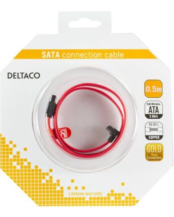 Deltaco Sata-05a-  Ata Sas-kabel 50 Cm