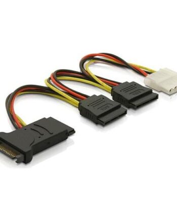 Deltaco Sata Han Hun Til 2x Sata Han    -pin   15