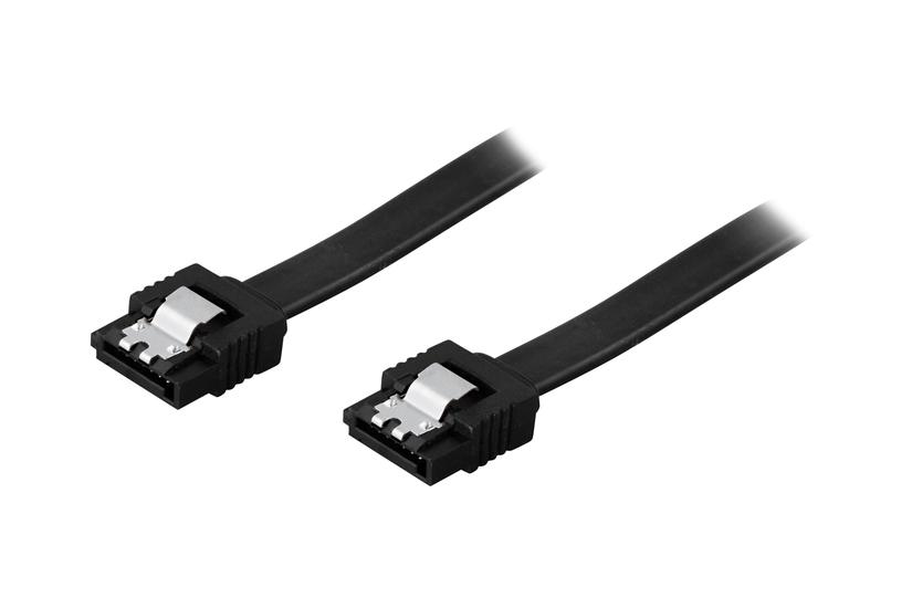 Deltaco Sata Kabel Sort