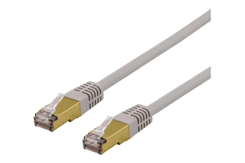 Deltaco Sftp-63ah Patchkabel Grå