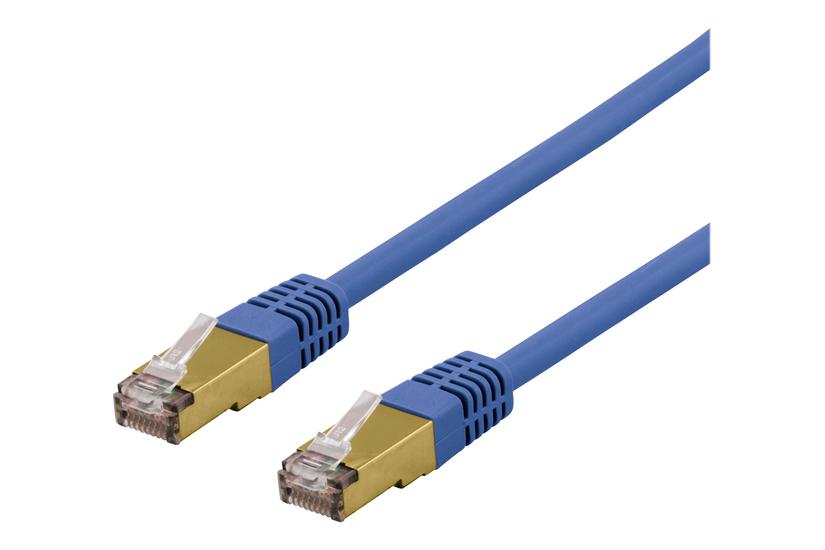 Deltaco Sftp-62bah Patchkabel Blå