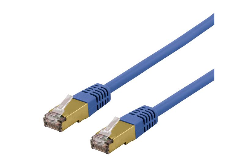 Deltaco Sftp-611bah Patchkabel Blå