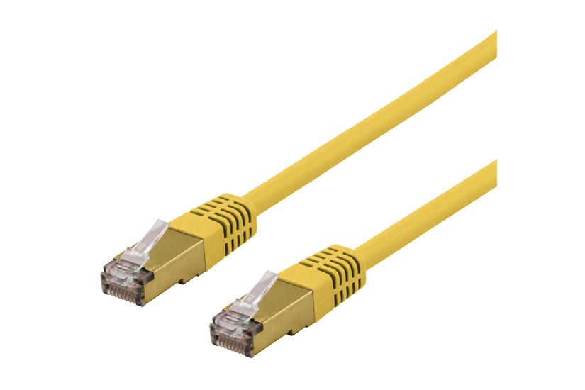Deltaco Sftp-63glah Patchkabel Gul