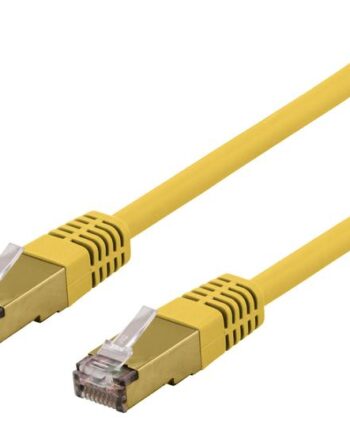 Deltaco Sftp-61glah Patchkabel     Gul