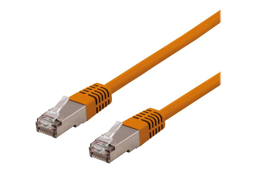 Deltaco Sftp-60orh Patchkabel 50 Cm Orange