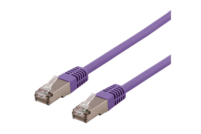 Deltaco Sftp-62ph Patchkabel Lilla