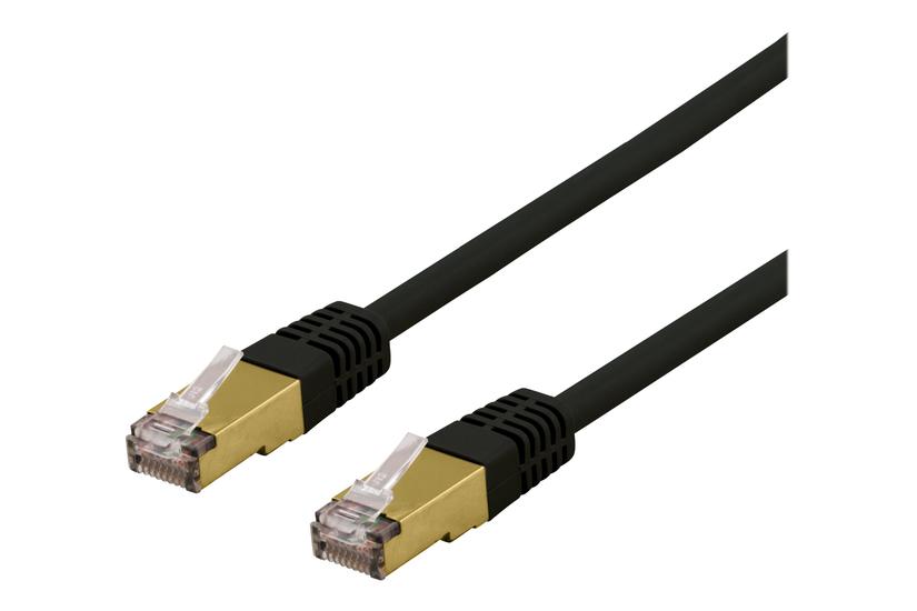 Deltaco Sftp-61sah Patchkabel Sort