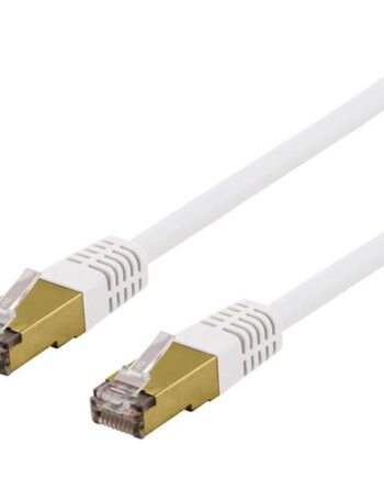 Deltaco Sftp-611vah Patchkabel       Hvid