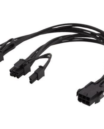 Deltaco Ssi-63 Strøm-splitter   Pin Pcie-strøm Til   Pin Pcie-strøm
