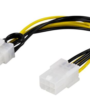 Deltaco Ssi-61 Strømforsyningsadapter   Pin Pcie-strøm Til   Pin Pcie-strøm 10 Cm
