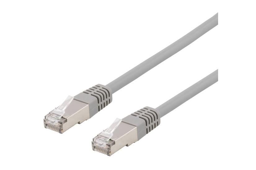 Deltaco Stp-67au Patchkabel Grå
