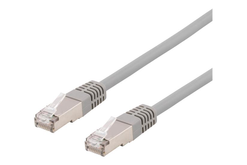 Deltaco Stp-62au Patchkabel Grå