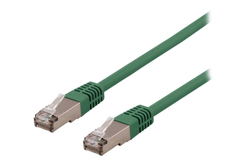 Deltaco Stp-61gau Patchkabel Grøn