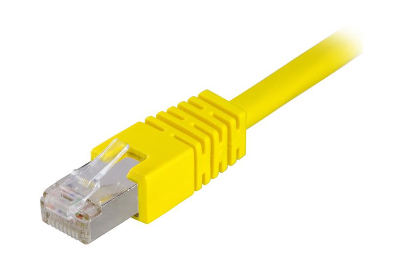 Deltaco Stp-607gl Patchkabel 70 Cm Gul