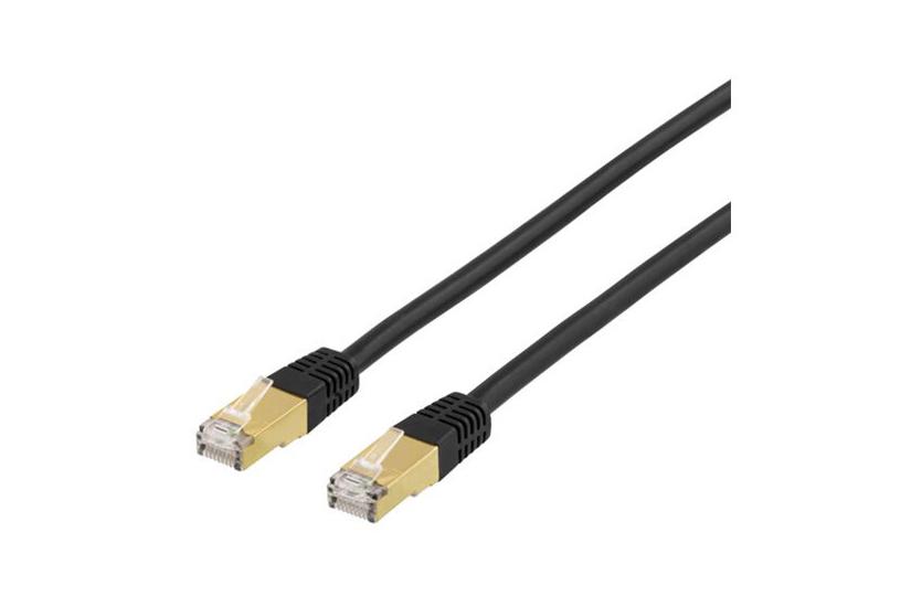 Deltaco Stp-73 Patchkabel Sort
