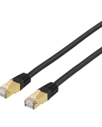 Deltaco Stp-703s Patchkabel 30 Cm Sort