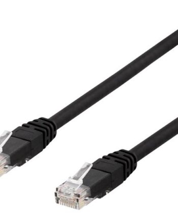 Deltaco Stp-60sau Patchkabel 50 Cm Sort