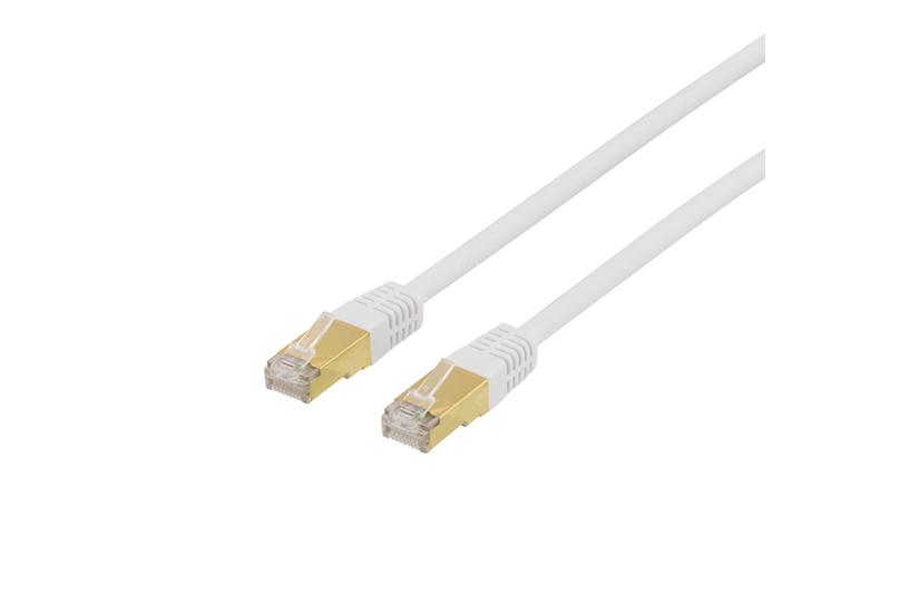 Deltaco Stp-711v Patchkabel Hvid