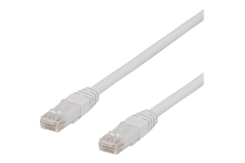 Deltaco Stp-60vau Patchkabel 50 Cm Hvid