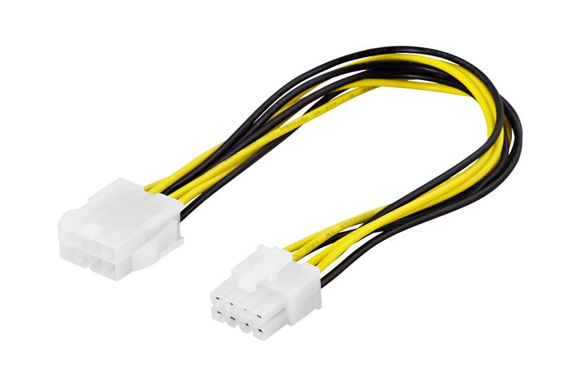 Deltaco Strømadapter   Pin Eps12   Til   Pin Eps12     25