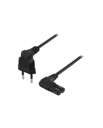 Deltaco Strømkabel Europlug Til Power Iec 60320 C7 50 Cm