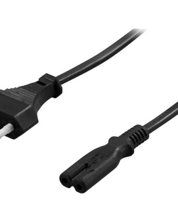 Deltaco Strømkabel Europlug Til Power Iec 60320 C7 50 Cm
