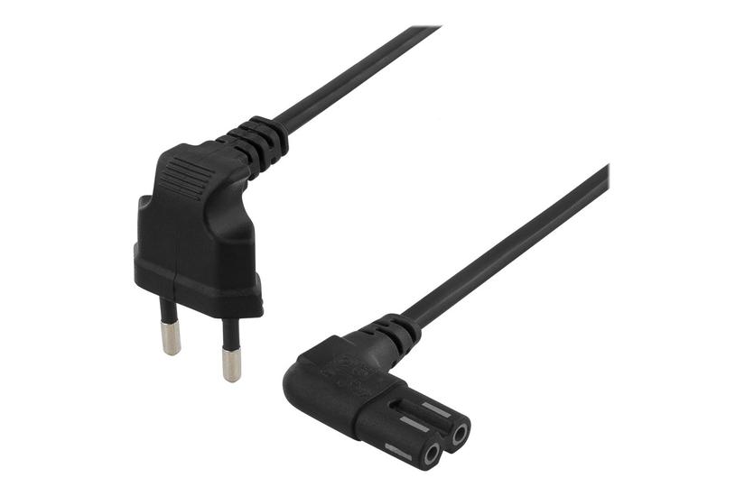 Deltaco Strømkabel Europlug Til Power Iec 60320 C7