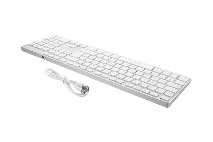 Deltaco Tb-402 Tastatur Pan Nordic Sølv Indgangsudstyr