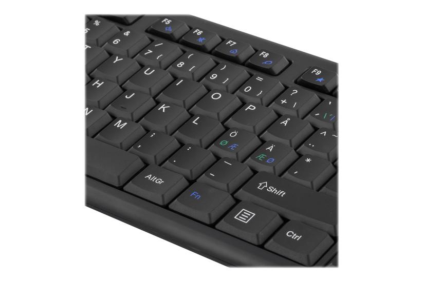 Deltaco Tb-122 Tastatur Sort