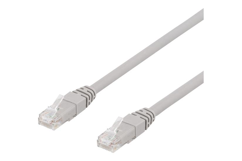 Deltaco Tp-63au Patchkabel Grå
