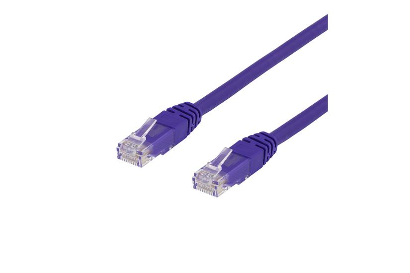 Deltaco Tp-611p Patchkabel Lilla