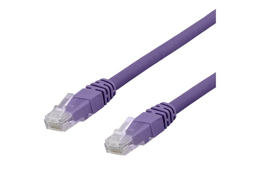 Deltaco Tp-62pau Patchkabel Lilla