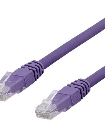Deltaco Tp-611pau Patchkabel       Lilla