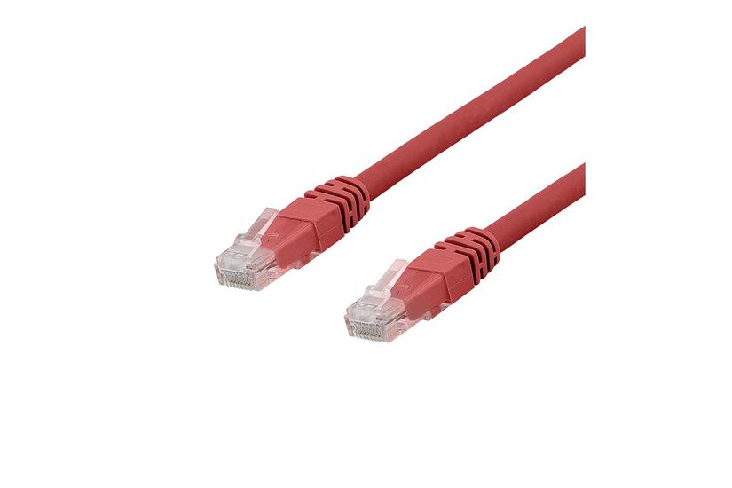 Deltaco Tp-603rau Patchkabel 30 Cm Rød