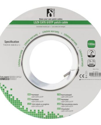 Deltaco Tp-48sh Bulkkabel 100   Hvid